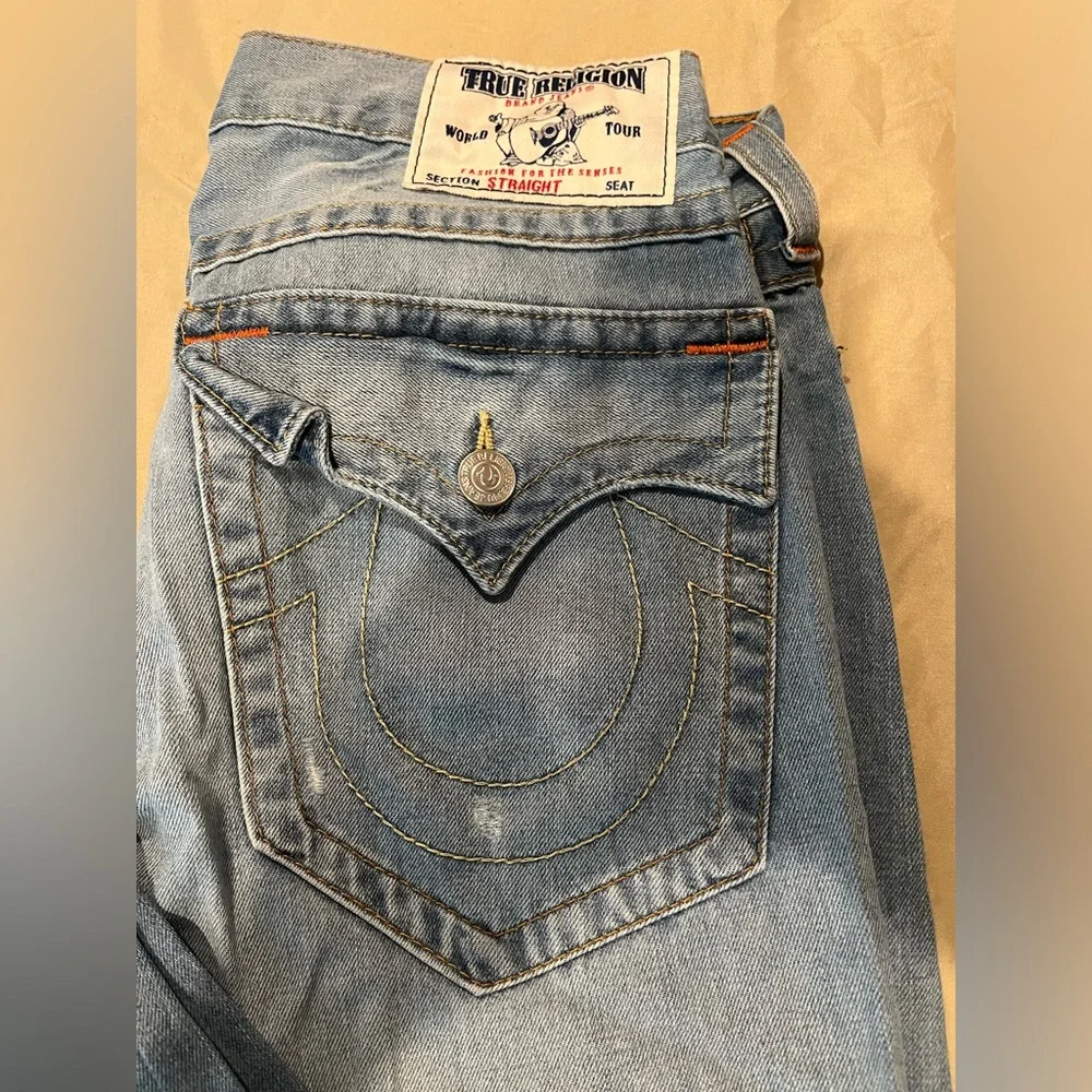 NWOT True Religion Straight Jeans Size 34
